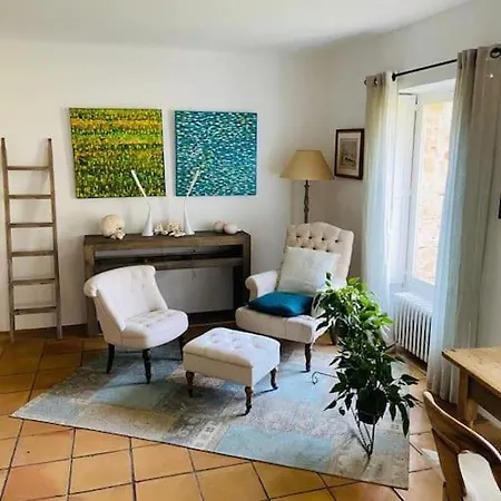 Provencale Familiale Avec Piscine * グリモー